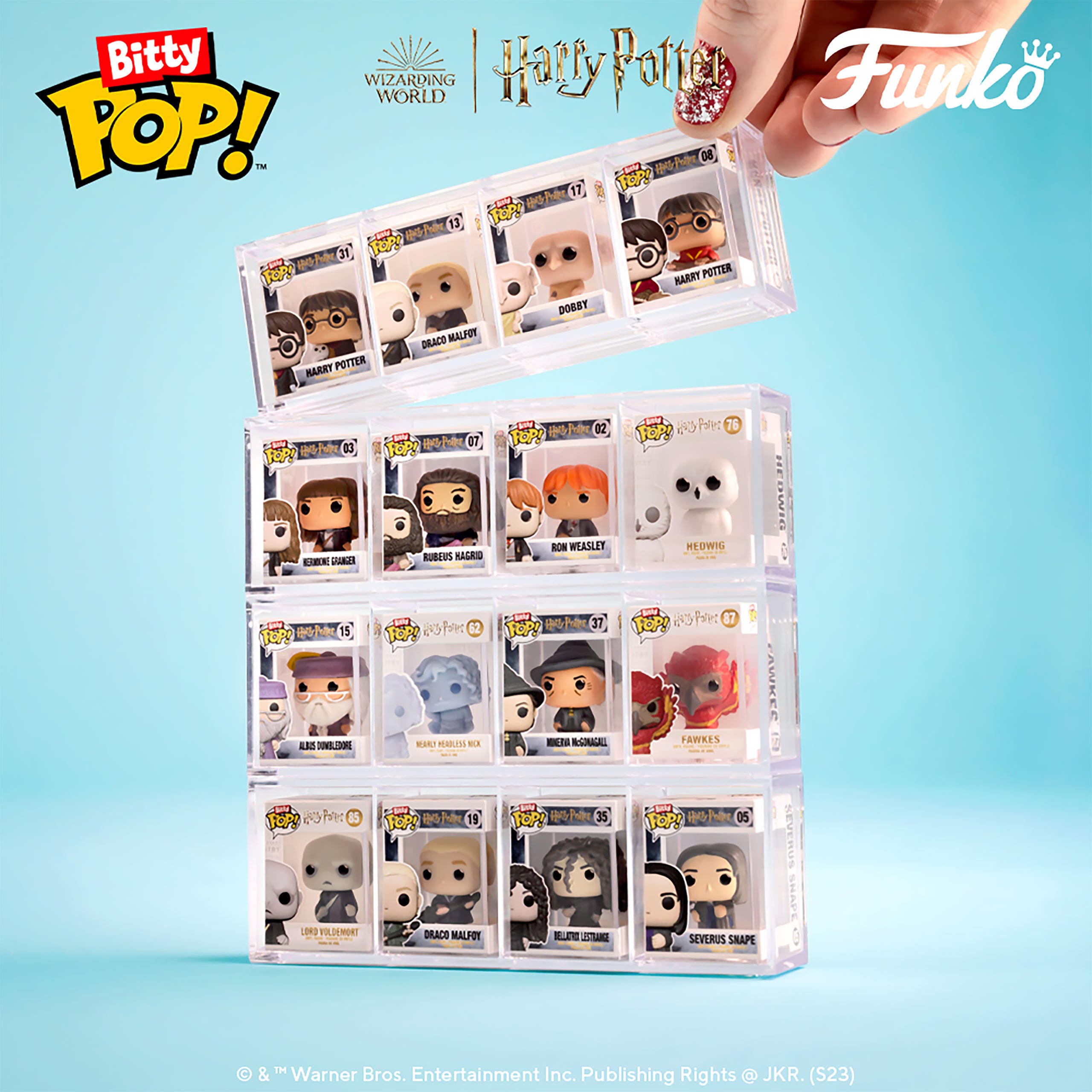 Productafbeelding Harry Potter - Funko Bitty Pop 4-delige Figurenset Serie 1