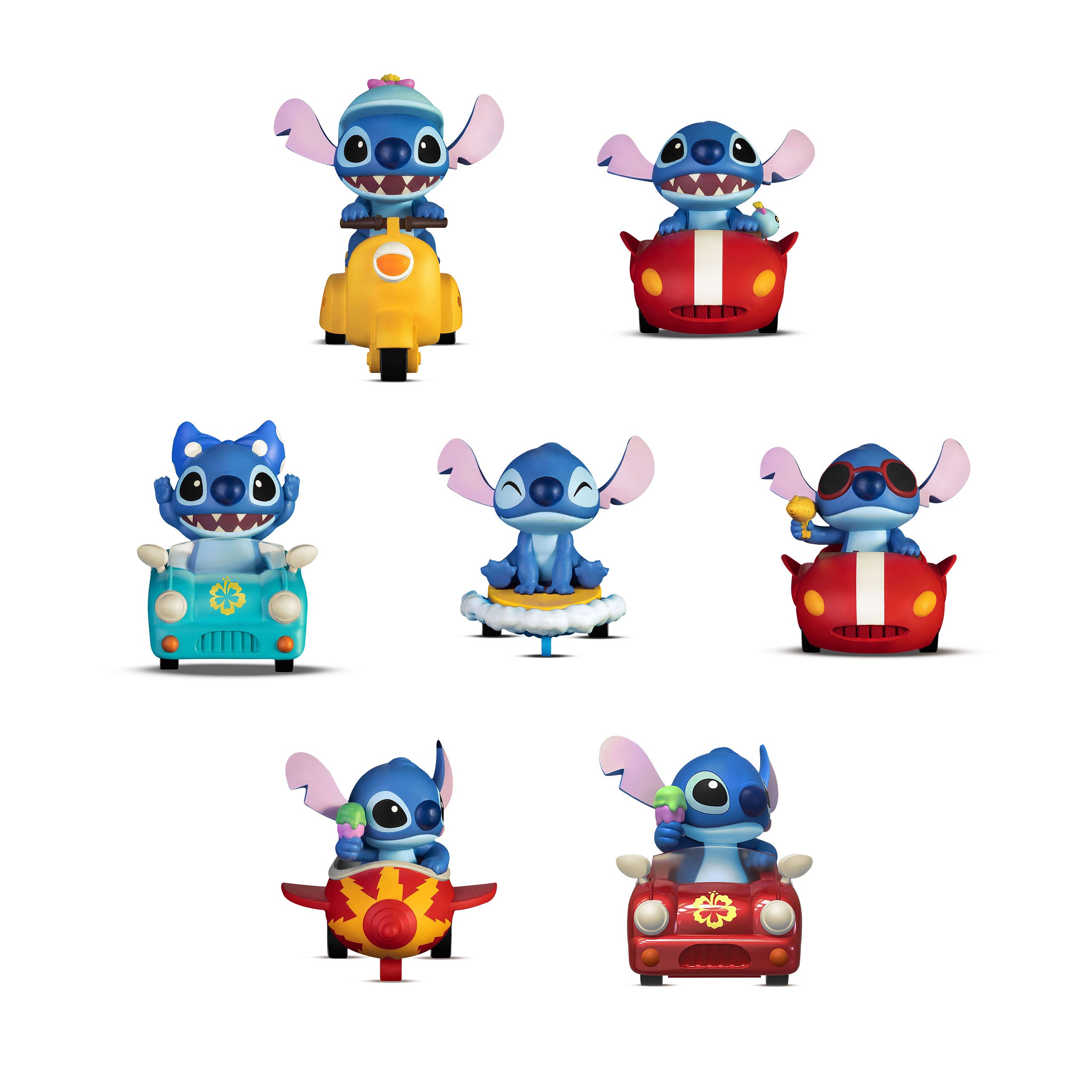 Productafbeelding Lilo & Stitch - Mysterie Terugtrek Auto met Stitch Figuur