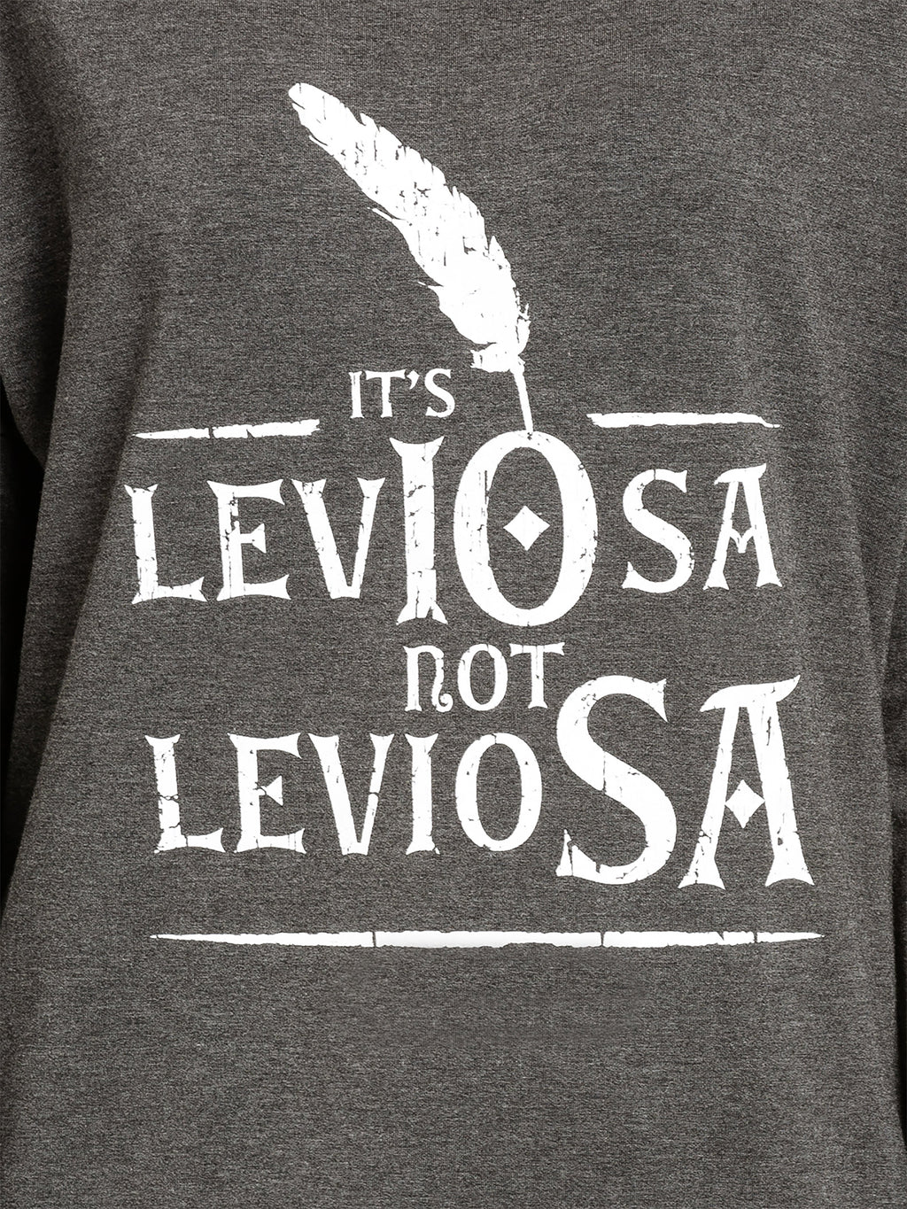 Productafbeelding Harry Potter - Leviosa Longsleeve Dames Grijs