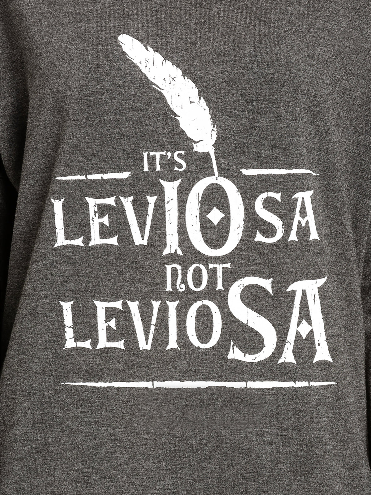 Productafbeelding Harry Potter - Leviosa Longsleeve Dames Grijs