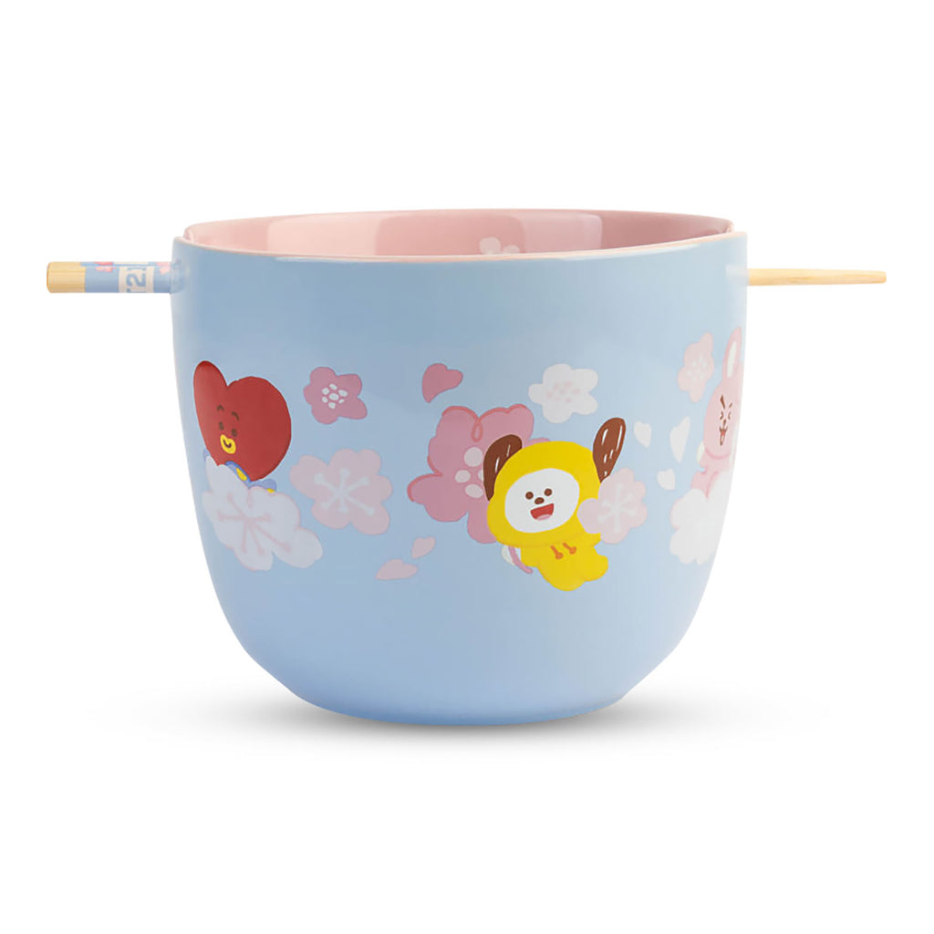 Productafbeelding BT21 - Karakters Ramen Kom met Eetstokjes