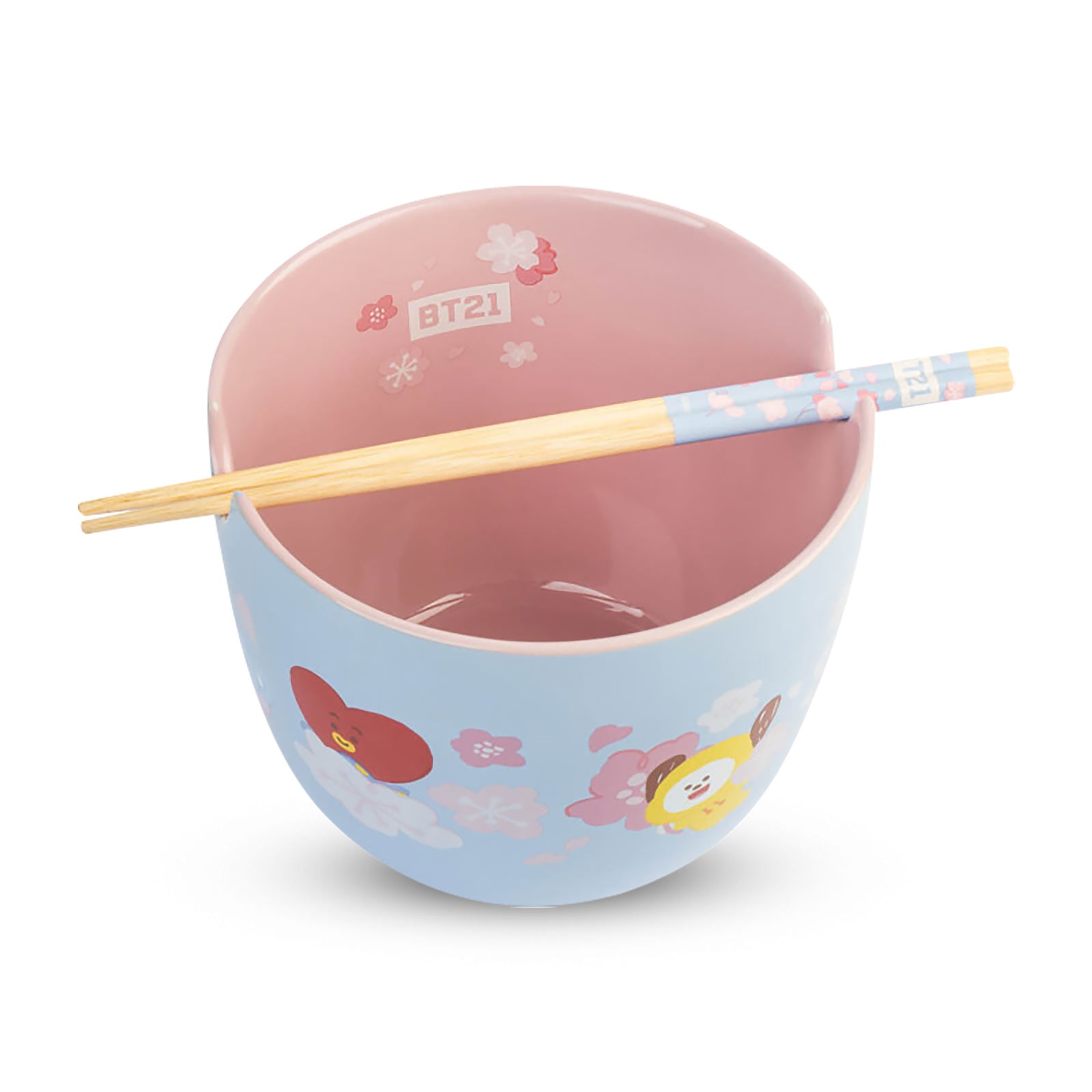 Productafbeelding BT21 - Karakters Ramen Kom met Eetstokjes