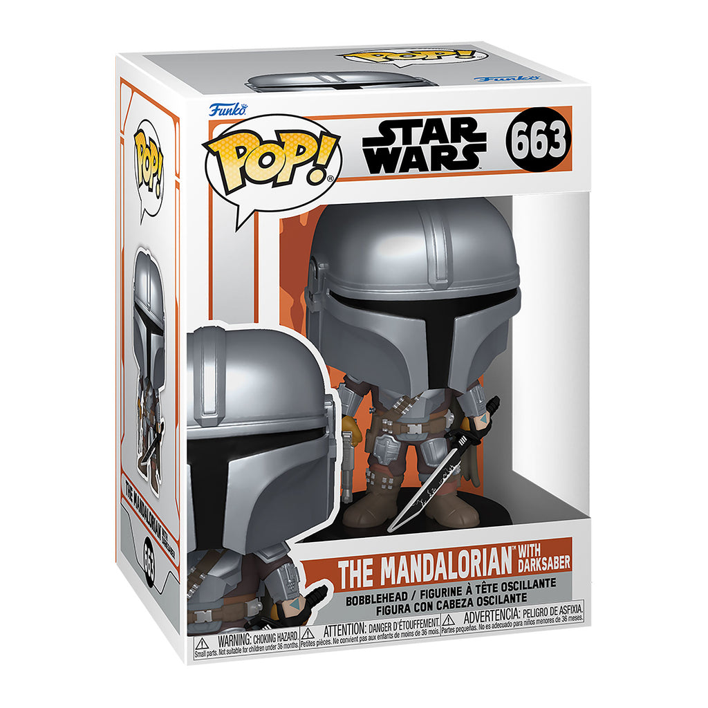 Productafbeelding Mandalorian Funko Pop Bobblehead Figuur - Star Wars The Mandalorian