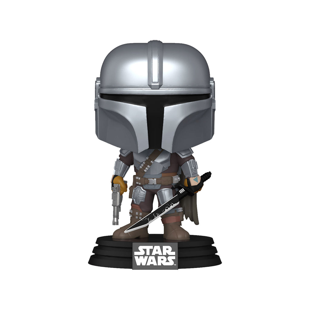Productafbeelding Mandalorian Funko Pop Bobblehead Figuur - Star Wars The Mandalorian
