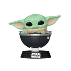 Productafbeelding Grogu in Kinderwagen Funko Pop Bobblehead Figuur - Star Wars The Mandalorian
