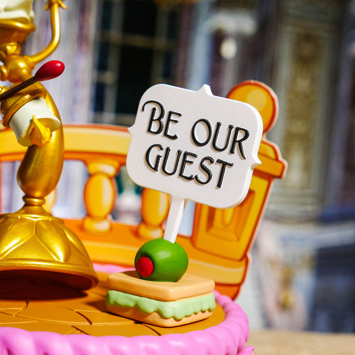 Productafbeelding Beauty and the Beast - Wees onze gast Diorama figuur