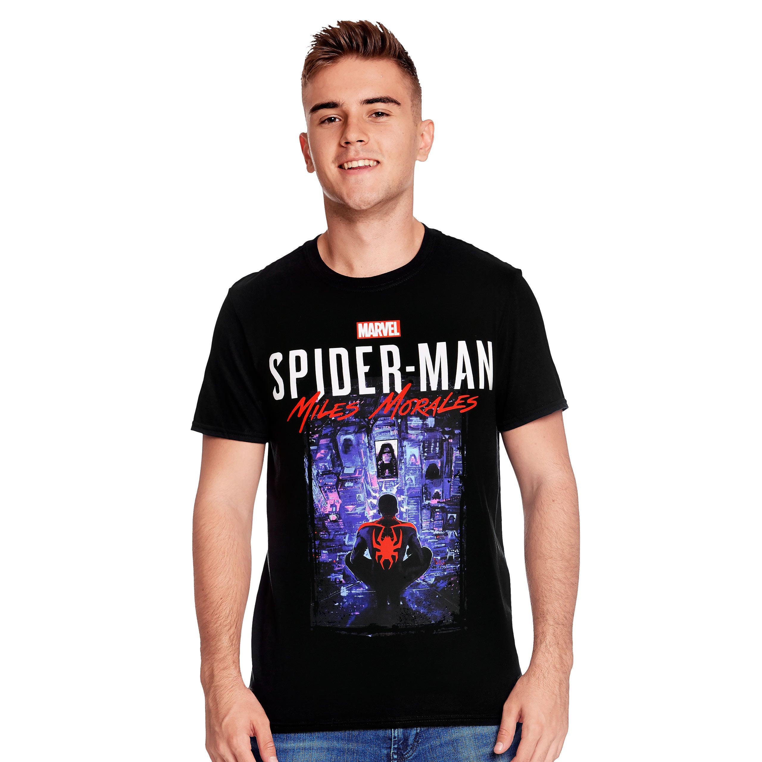 Productafbeelding Spider-Man - Miles Morales T-Shirt zwart