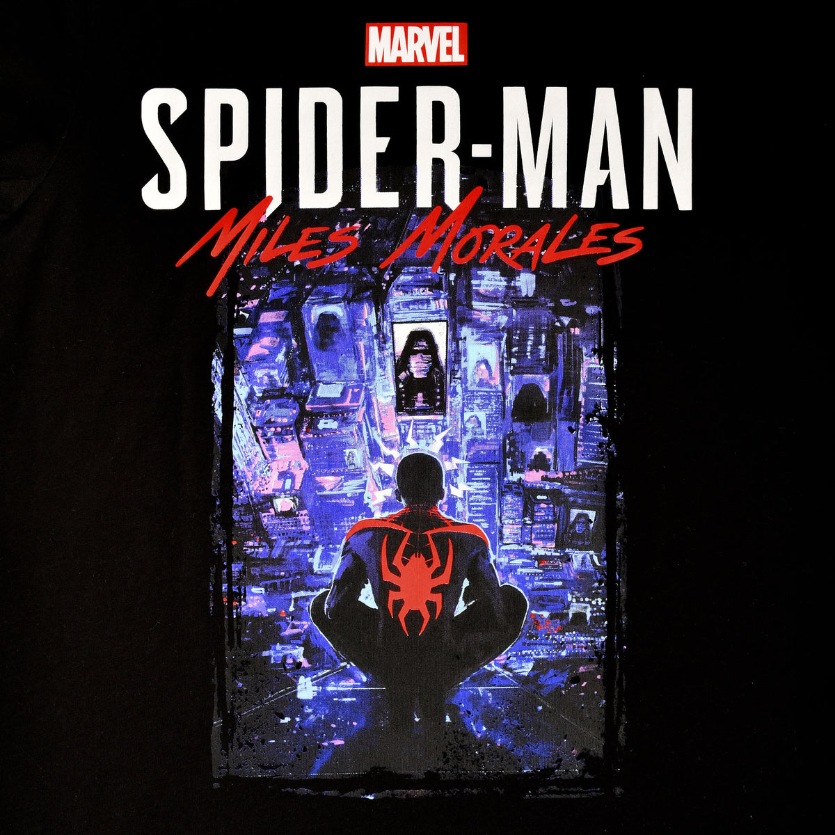 Productafbeelding Spider-Man - Miles Morales T-Shirt zwart