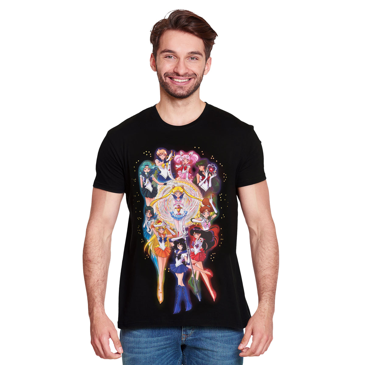 Productafbeelding Sailor Moon - Crew T-shirt zwart
