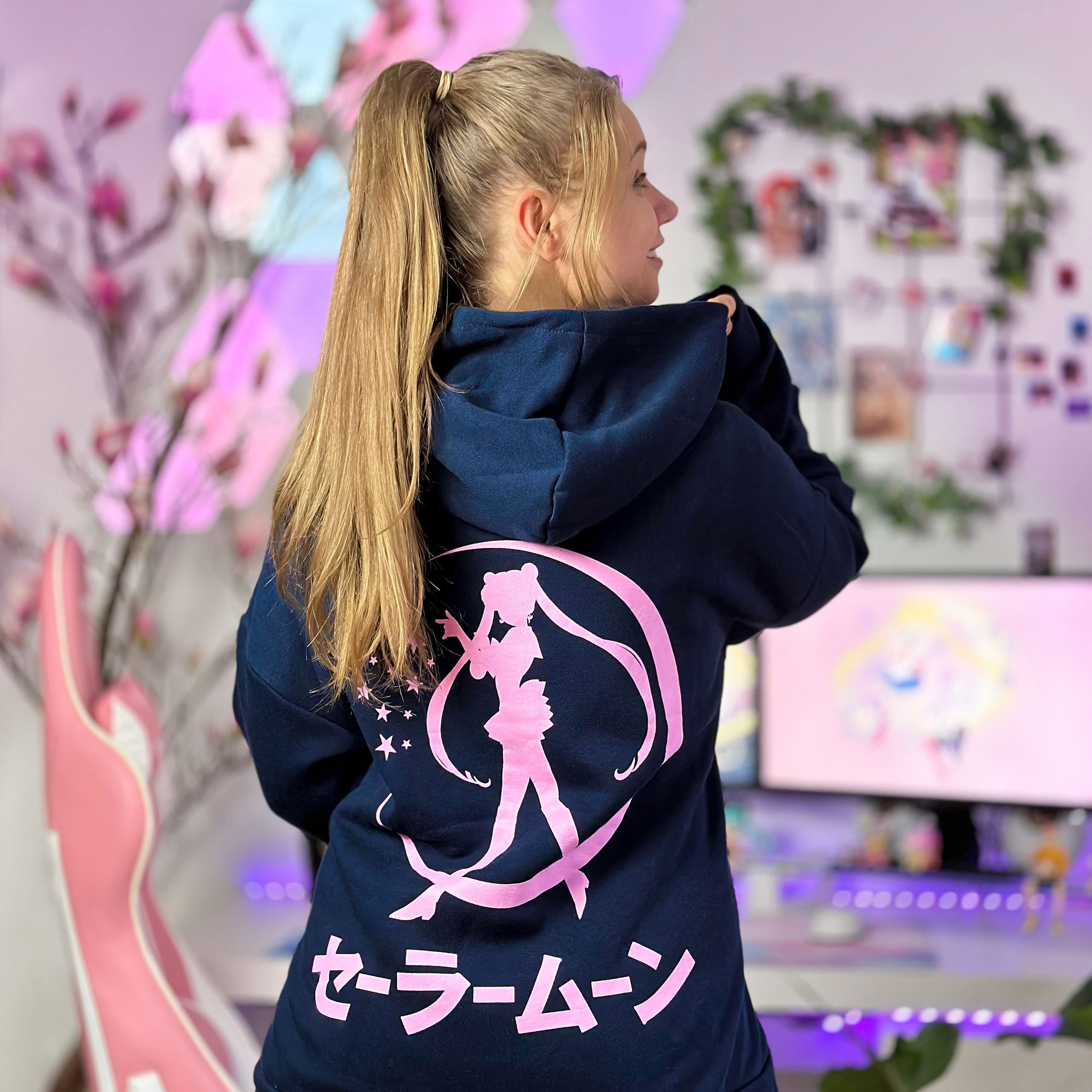 Product image Sailor Moon - Silhouette Hoodie blue