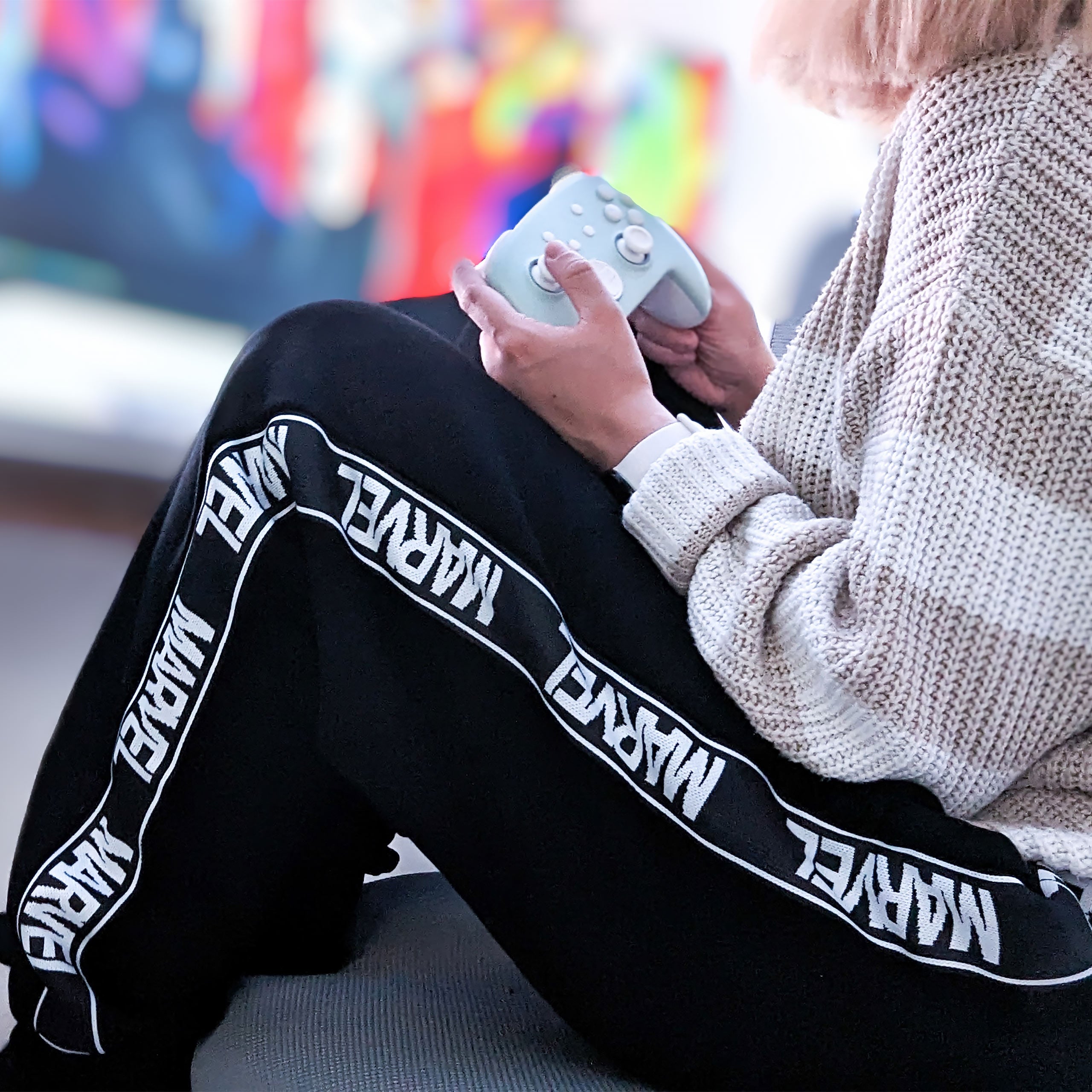 Productafbeelding Marvel - Logo Joggingbroek zwart