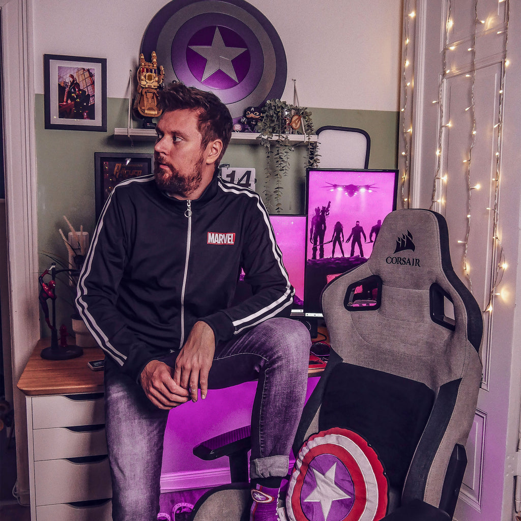Product image Marvel - Logo Tracksuit Black