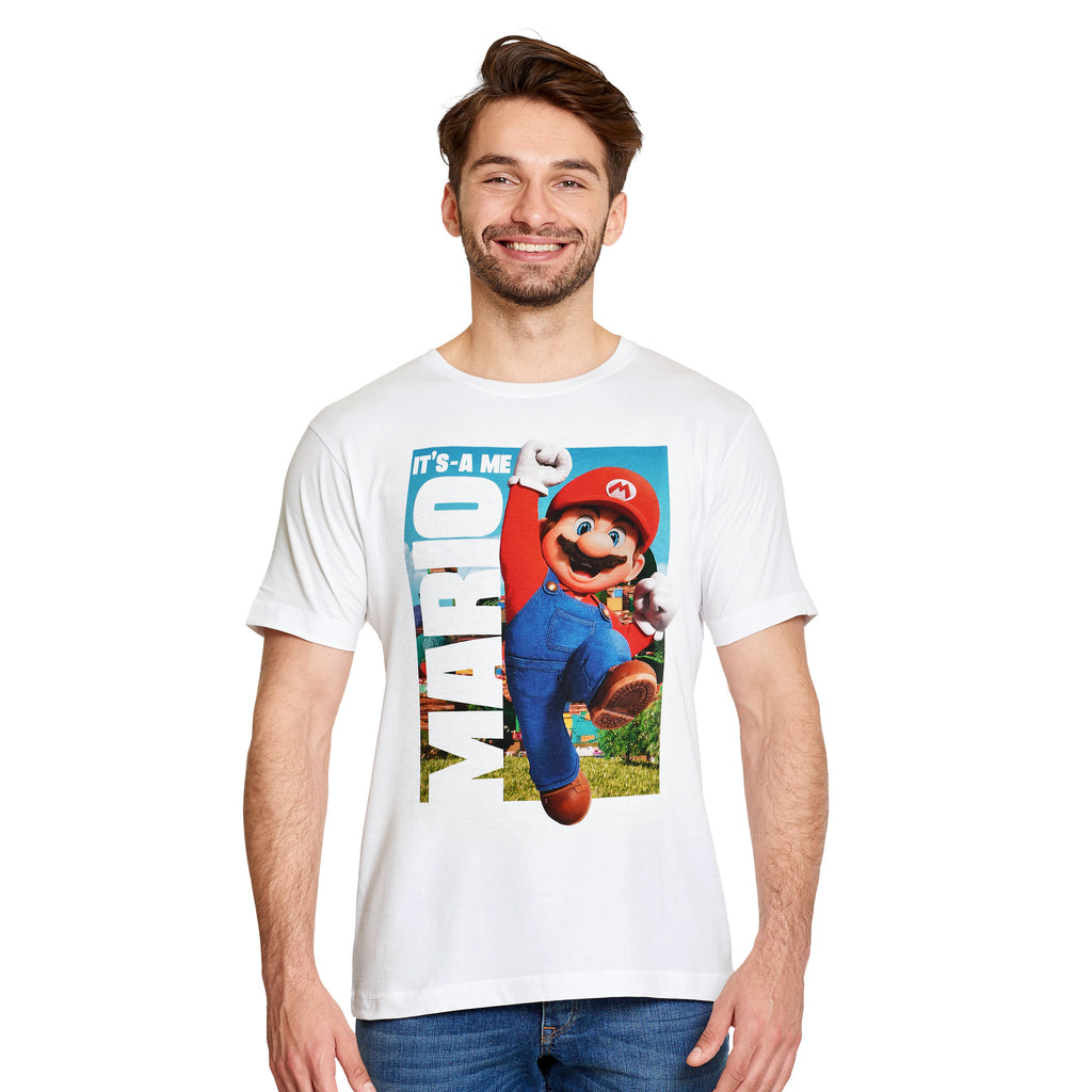 Productafbeelding Super Mario - It's A Me Mario T-Shirt wit