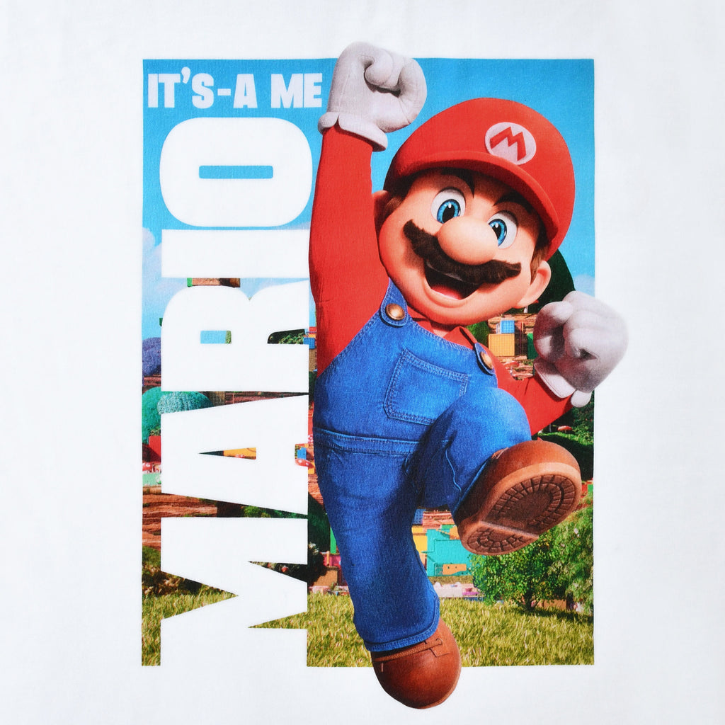 Productafbeelding Super Mario - It's A Me Mario T-Shirt wit