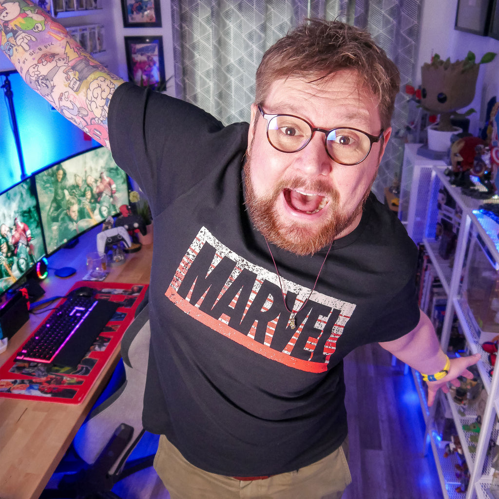 Productafbeelding Marvel - Guardians Logo Shirt zwart