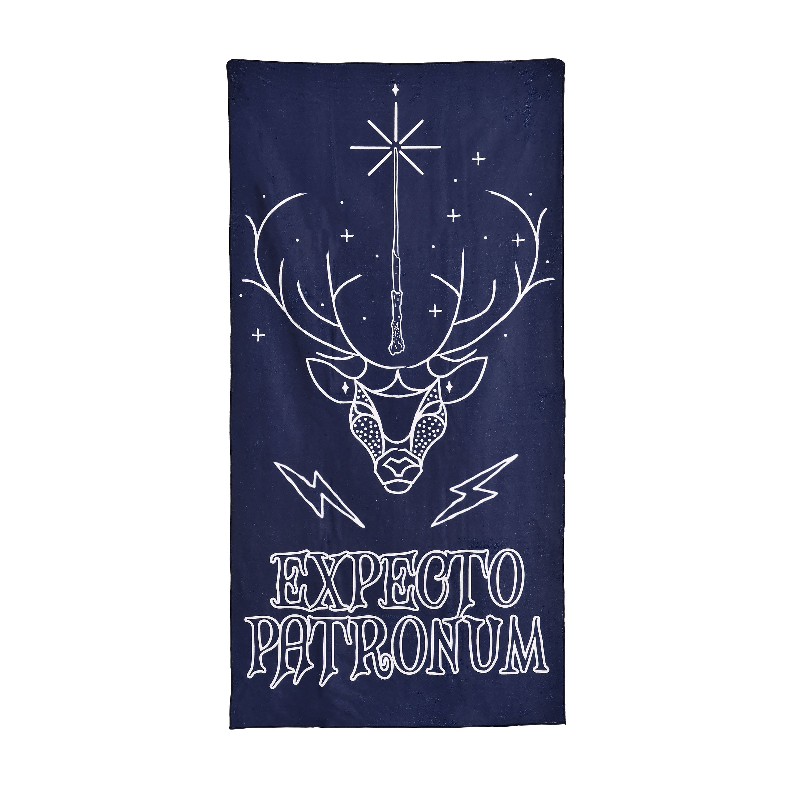Productafbeelding Expecto Patronum handdoek blauw - Harry Potter