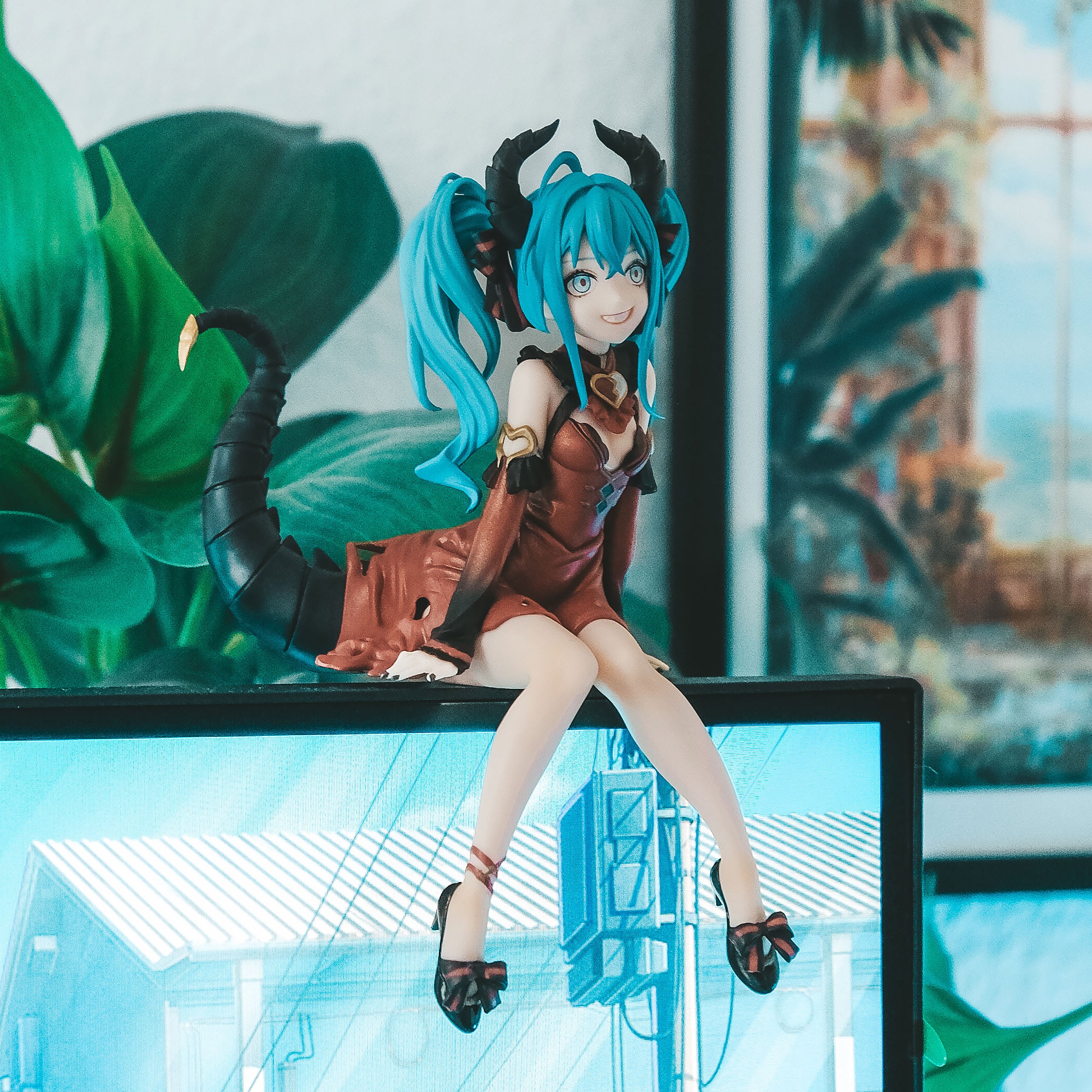 Productafbeelding Hatsune Miku - Schurk Rode Kleur Versie Noodle Stopper Figuur