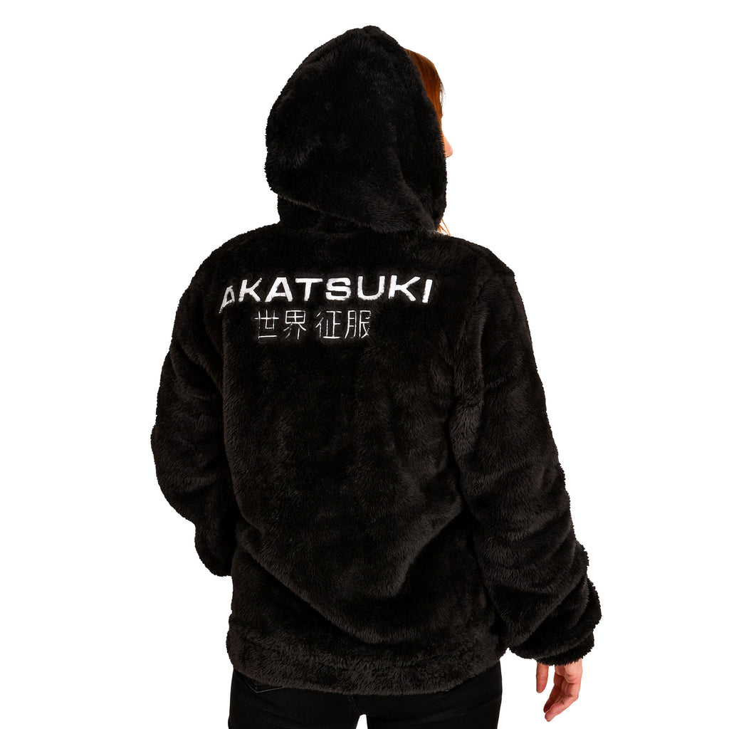 Productafbeelding Naruto - Akatsuki Pluche Hoodie Jas Zwart