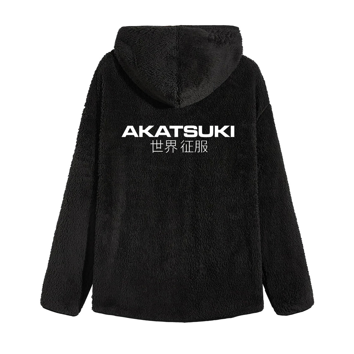Productafbeelding Naruto - Akatsuki Pluche Hoodie Jas Zwart