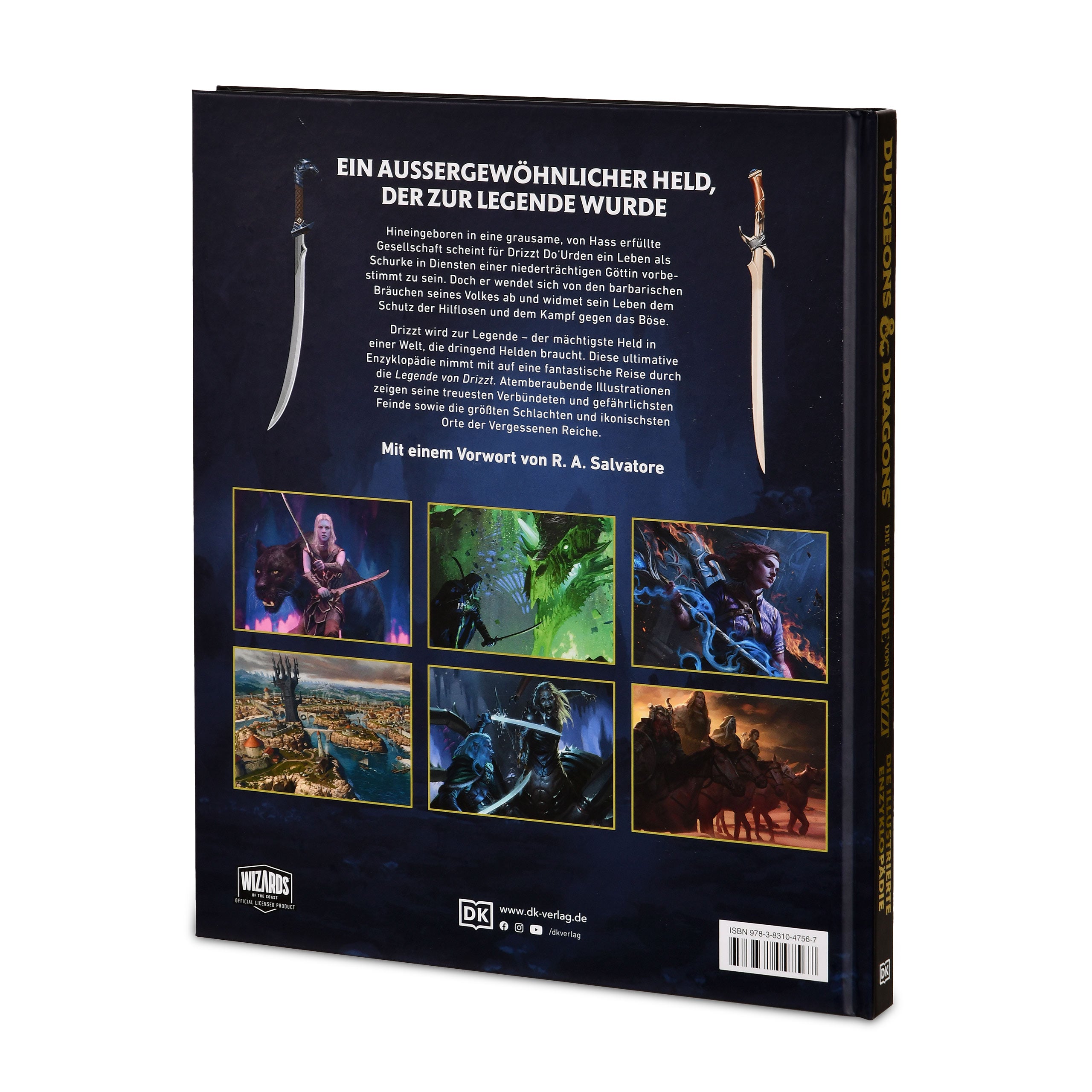 Productafbeelding Dungeons & Dragons - De Legende van Drizzt Geïllustreerde Encyclopedie