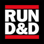 Productafbeelding Run D&D T-shirt zwart voor Dungeons & Dragons fans
