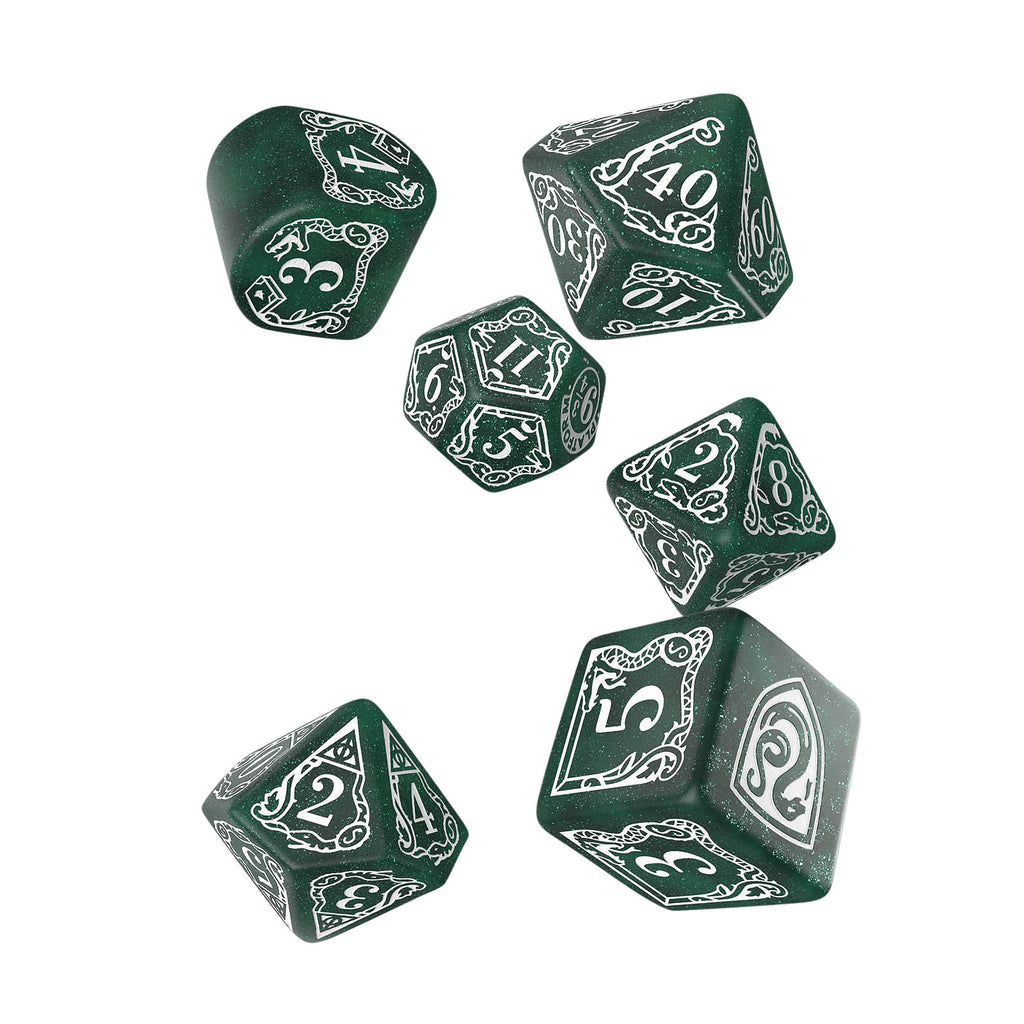 Productafbeelding Harry Potter - Slytherin RPG Dobbelstenen Set 7dlg Groen