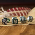 Productafbeelding Harry Potter - Slytherin RPG Dobbelstenen Set 7dlg Groen