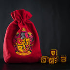 Productafbeelding Harry Potter - Griffoendor RPG Dobbelset 5-delig met Dobbelzak Rood