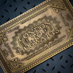 Productafbeelding Harry Potter - Hogwarts Express antiek ticket-replica (beperkte oplage)