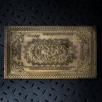 Productafbeelding Harry Potter - Hogwarts Express antiek ticket-replica (beperkte oplage)