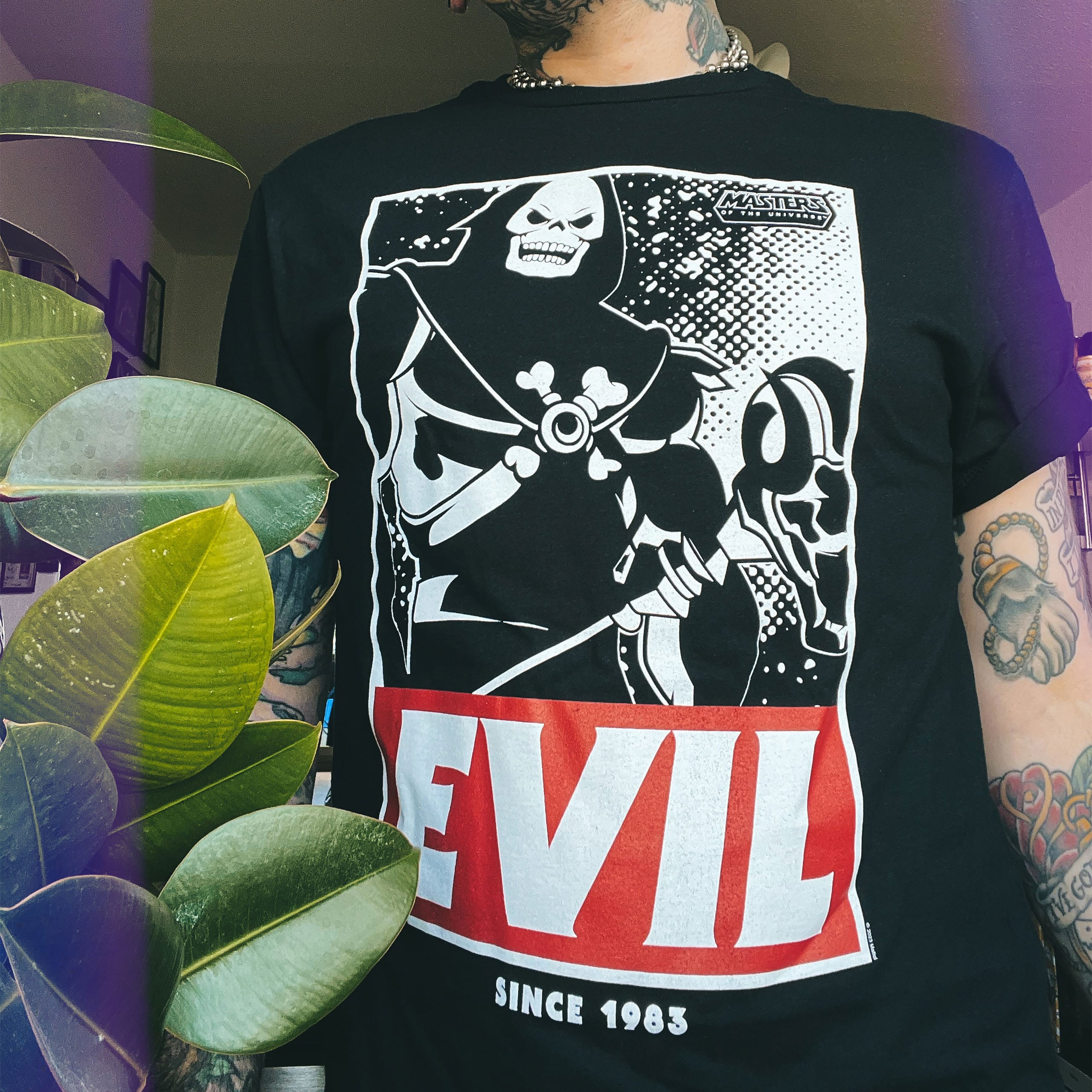 Productafbeelding Masters of The Universe - Evil T-Shirt zwart