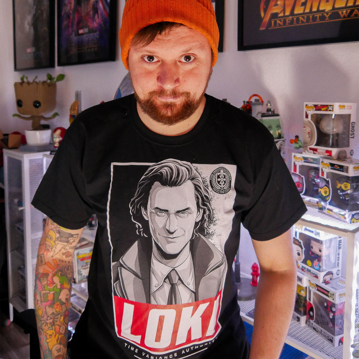 Productafbeelding Loki Square T-Shirt zwart