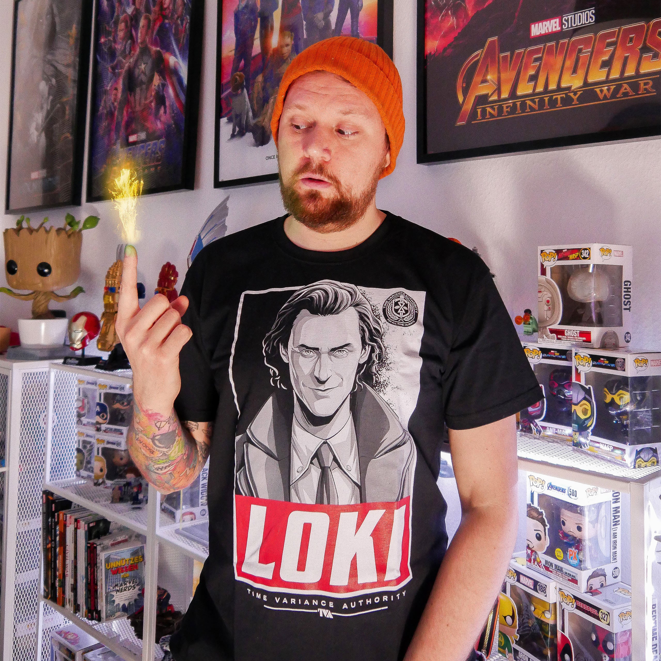 Productafbeelding Loki Square T-Shirt zwart
