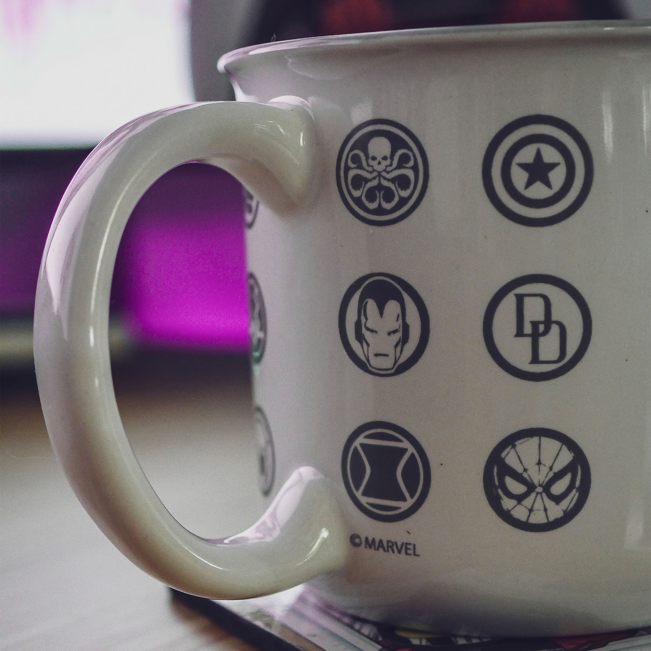 Productafbeelding Marvel - Comic Logo Mok