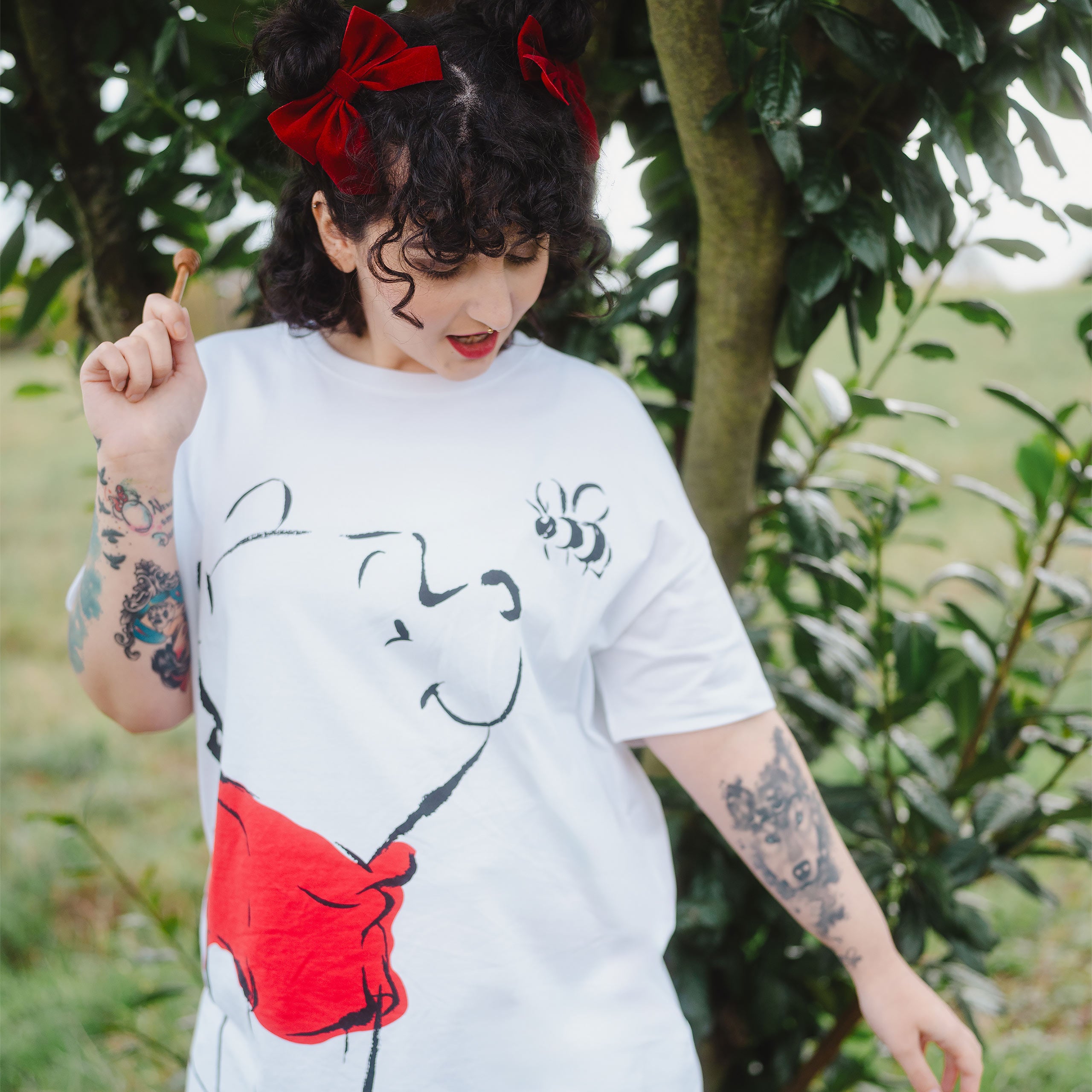 Productafbeelding Winnie de Poeh - Oversized T-shirt wit