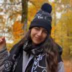 Productafbeelding Harry Potter - Expecto Patronum Muts met Pompon Zwart