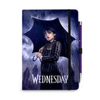 Productafbeelding Wednesday - Downpour Notitieboek A5 met Balpen