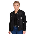 Product image Wednesday - Nevermore Academy Jeans Jacket Black