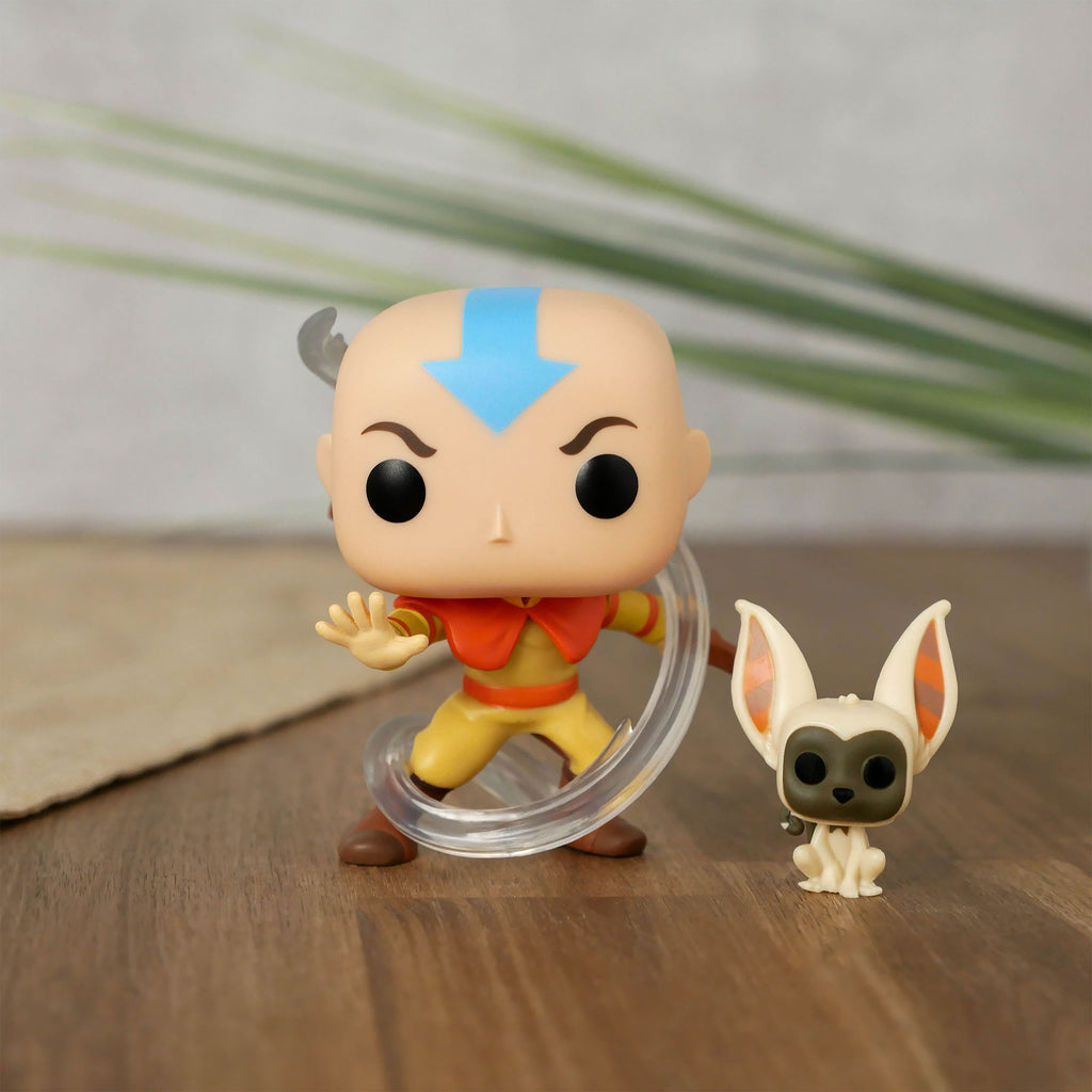 Productafbeelding Avatar De Laatste Luchtmeester - Aang met Momo Funko Pop Figuur