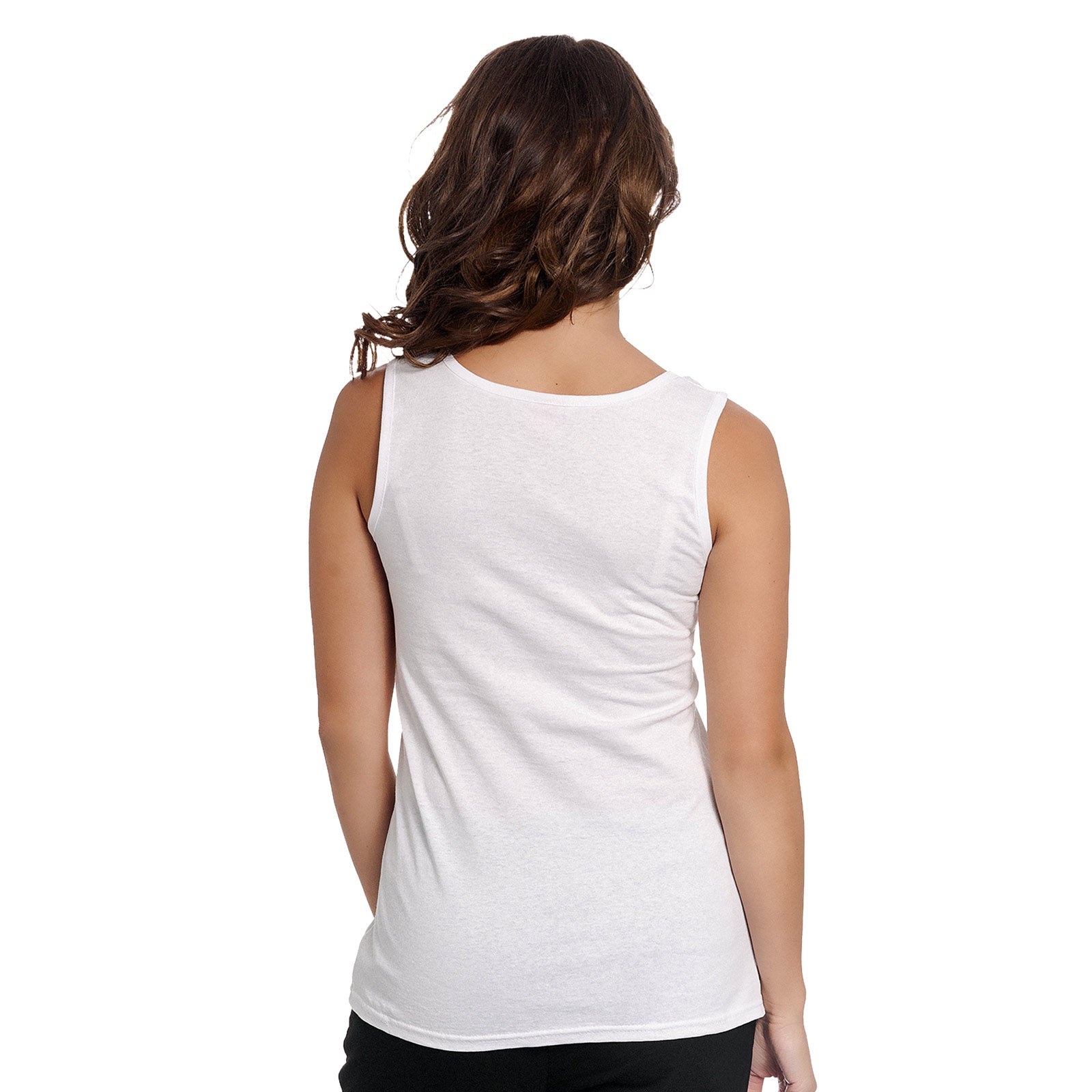 Productafbeelding Winnie de Poeh - Time Flies Dames Tanktop Wit