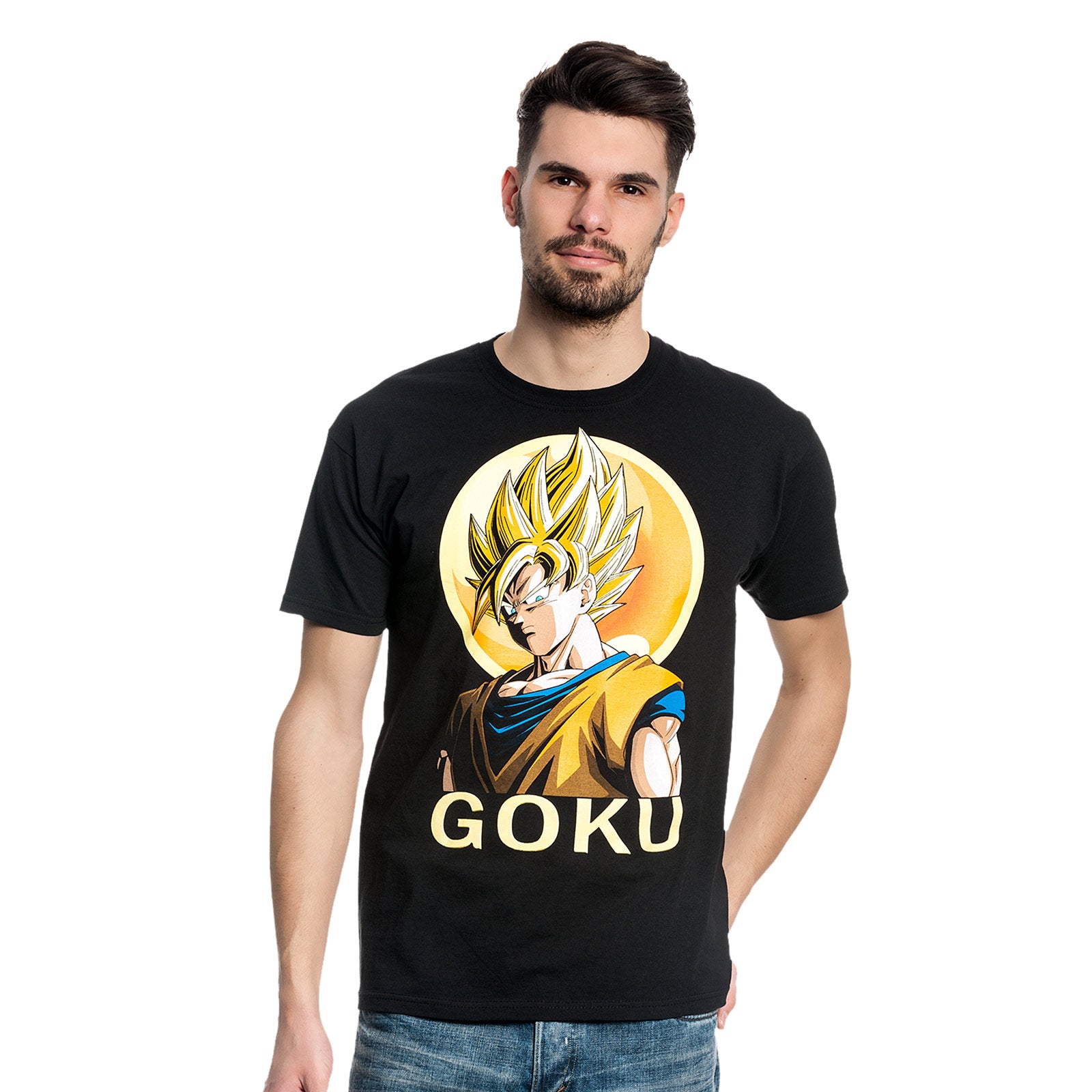 Productafbeelding Dragon Ball Z - Goku Super Saiyan T-shirt zwart