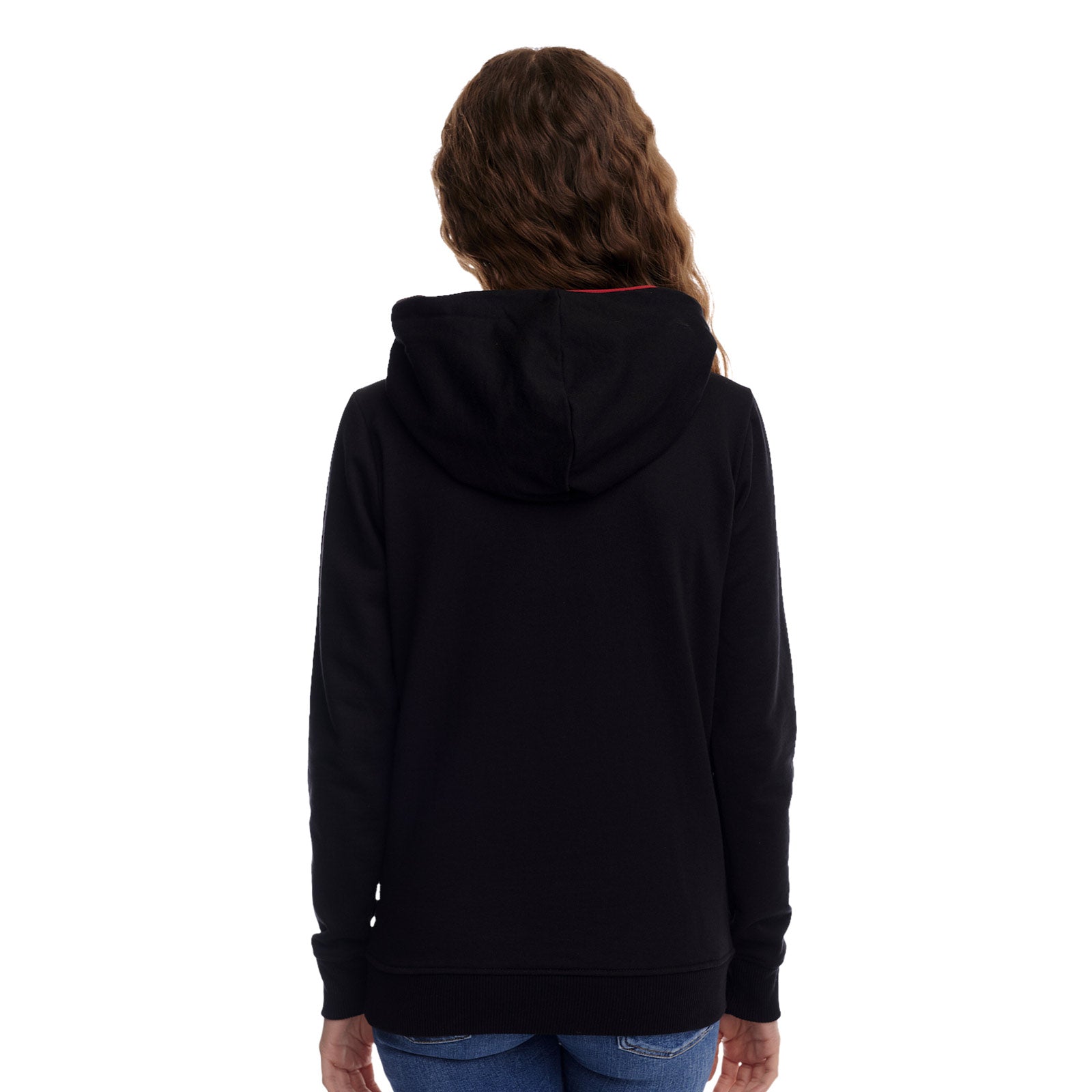 Productafbeelding Hogwarts Hoodie met Sjaalkraag Zwart - Harry Potter