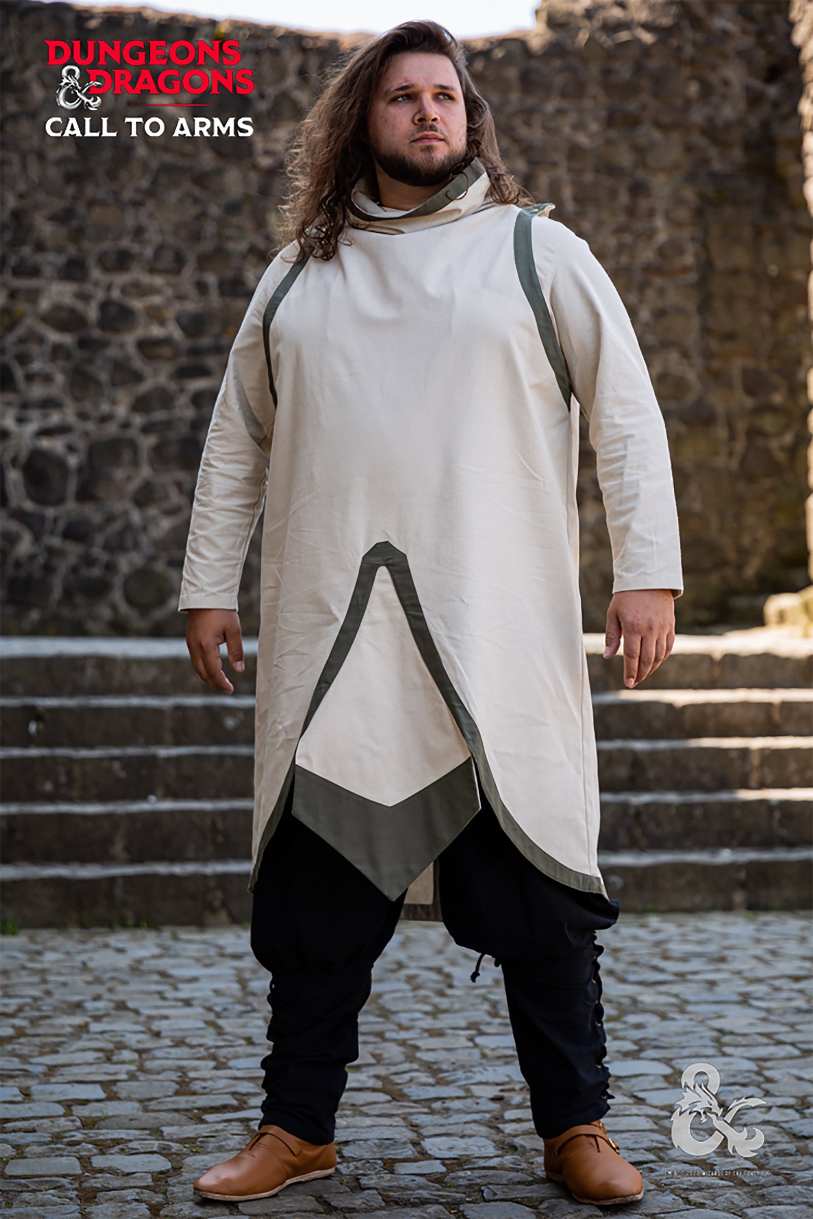 Productafbeelding Dungeons & Dragons - Cleric tuniek beige