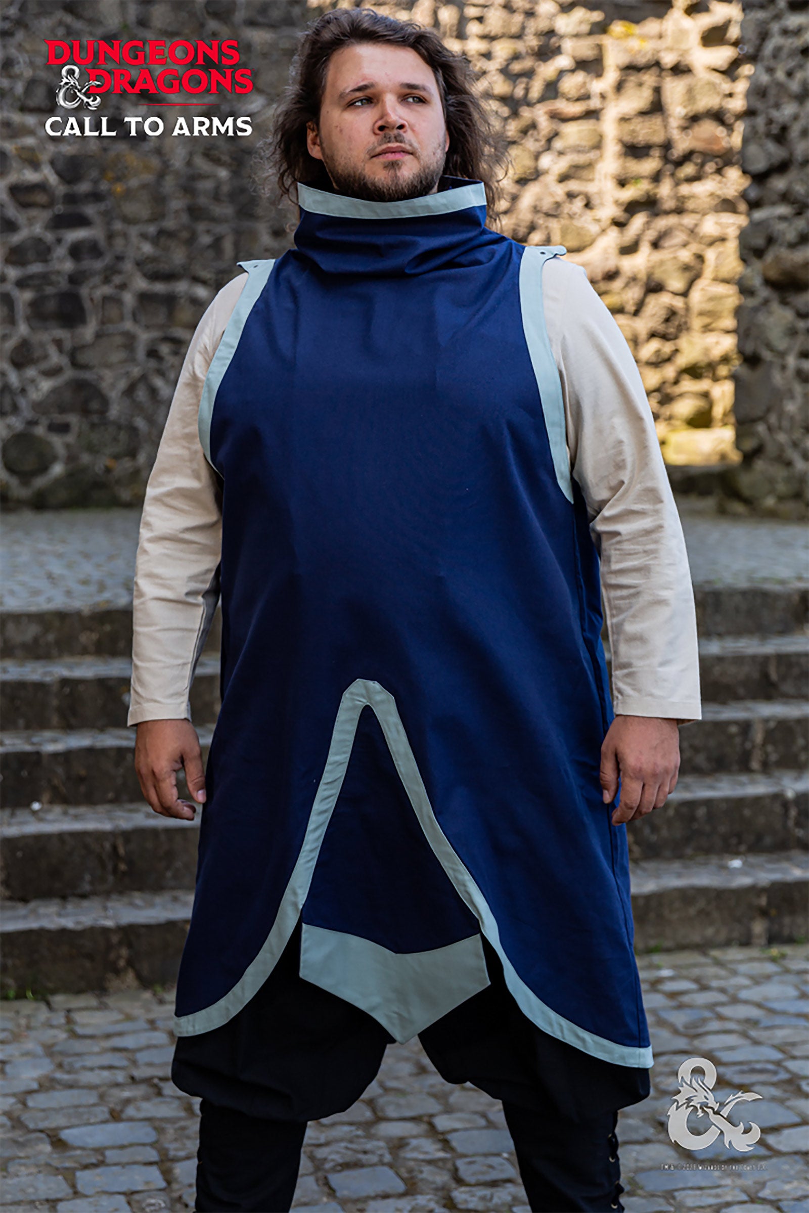 Productafbeelding Dungeons & Dragons - Cleric Wapenrok Blauw