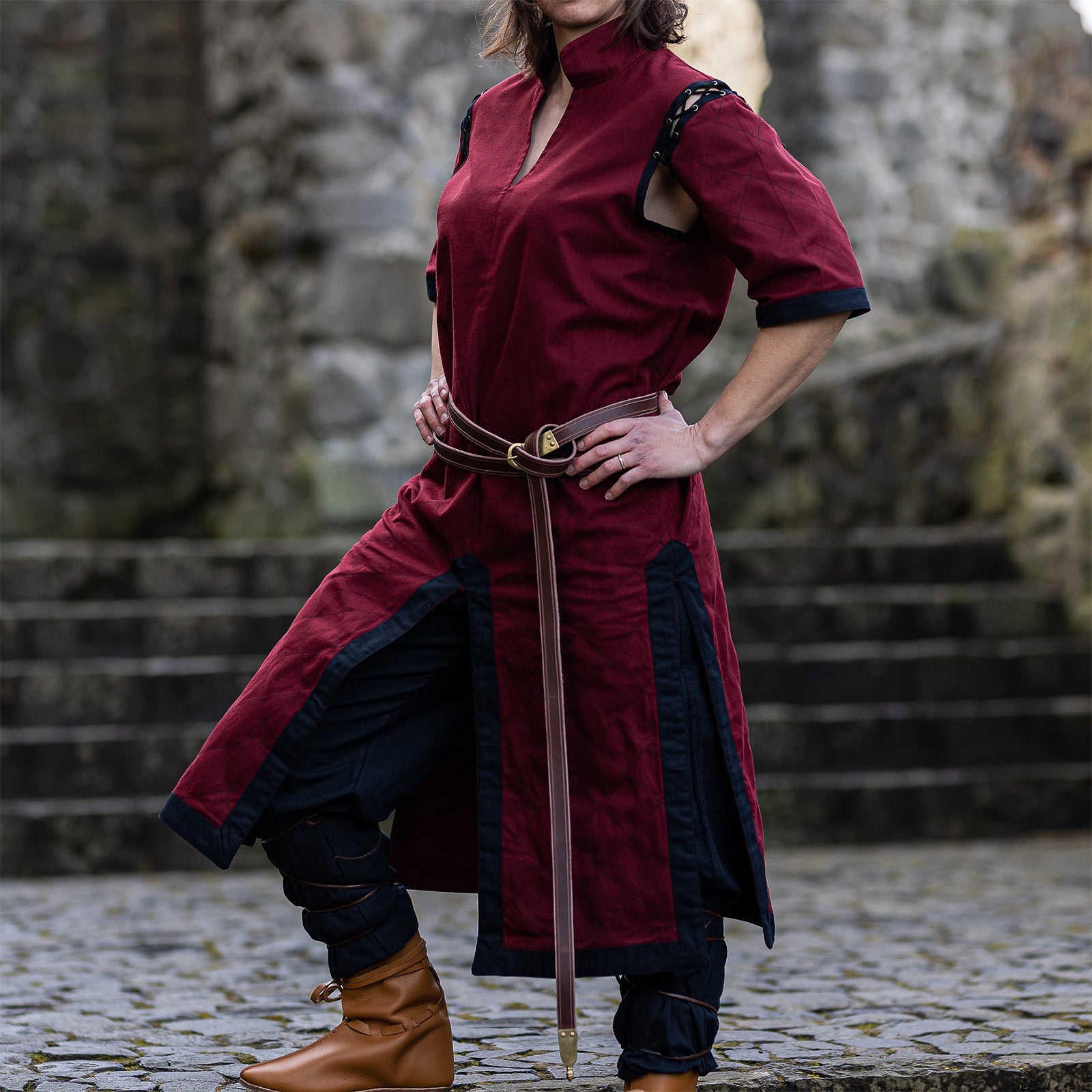 Product image Dungeons & Dragons - Fighter Tunic bordeaux-black