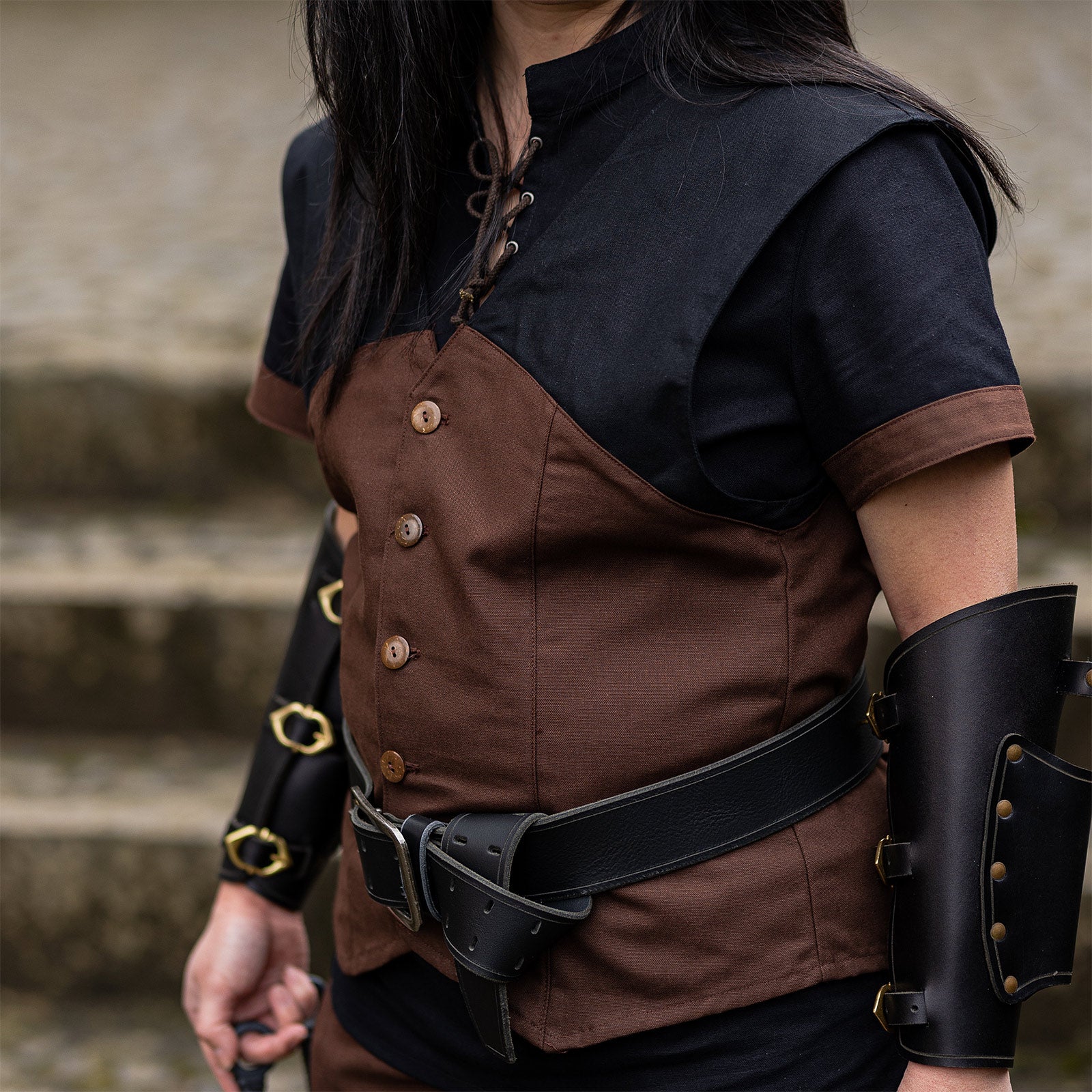 Productafbeelding Dungeons & Dragons - Rogue Capuchonvest Bruin