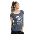Productafbeelding Winnie de Poeh - Vrienden Dames Losse Pasvorm T-Shirt Grijs