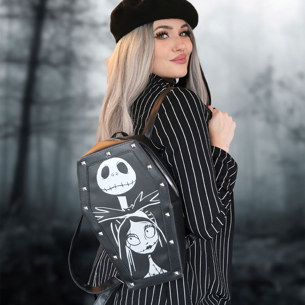 Productafbeelding Nightmare Before Christmas - Jack & Sally Rugzak zwart