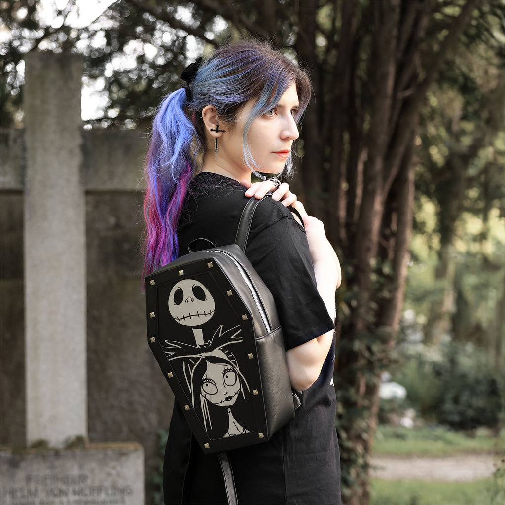 Productafbeelding Nightmare Before Christmas - Jack & Sally Rugzak zwart