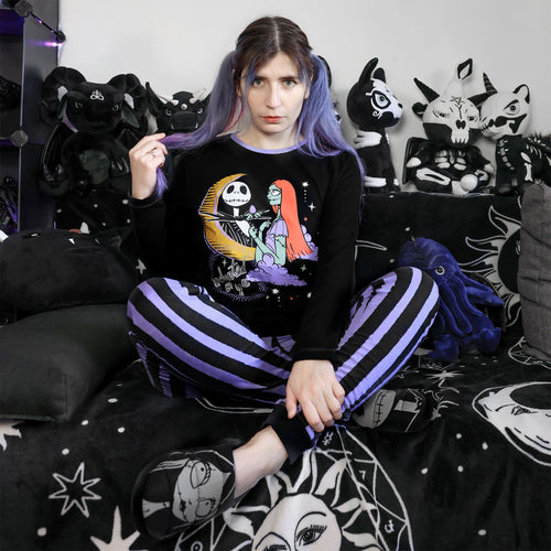 Productafbeelding Nightmare Before Christmas - Jack & Sally Pantoffels